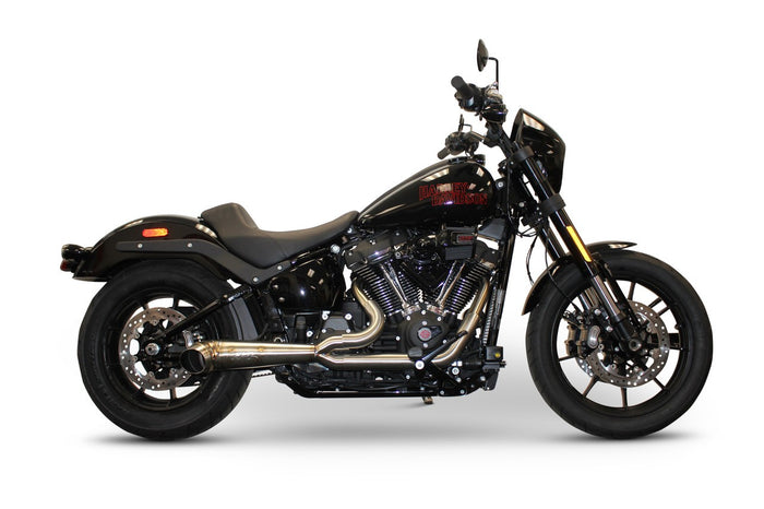 Harley Davidson Softail (2025+) Apex Shorty Turnout 2-into-1 Stainless Steel - Part Number 005-5620199 - Two Brothers Racing