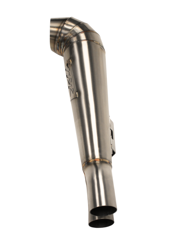 Harley Davidson HD Touring (17-25) Apex Shorty Turnout 2-into-1 Stainless Steel - Part Number 005-5640199 - Two Brothers Racing
