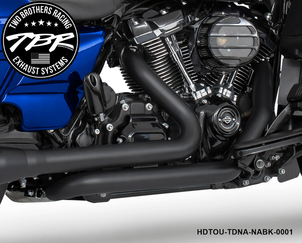 HARLEY TOURING RIGHT SIDE TUCK N UNDER TRUE-DUAL HEADERS (1995 - PRESENT) [PREORDER] - Two Brothers Racing