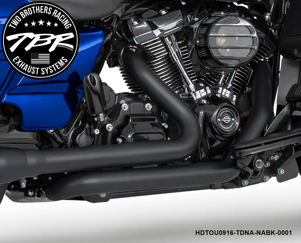 HARLEY TOURING RIGHT SIDE TUCK N UNDER TRUE-DUAL HEADERS (1995 - PRESENT) [PREORDER] - Two Brothers Racing