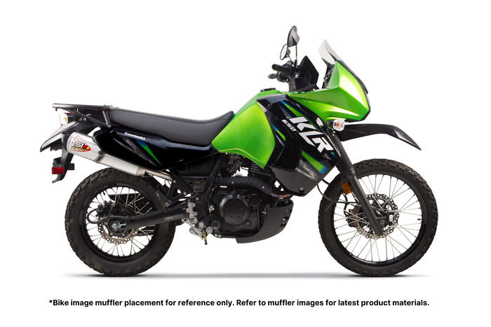 Kawasaki KLR650 S1R Slip-On System (2014-2018) - Two Brothers Racing