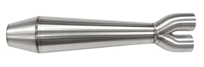 Harley Davidson Softail (2025+) Megaphone Gen II 2-into-1 Stainless Steel - Part Number 005-5600199 - Two Brothers Racing