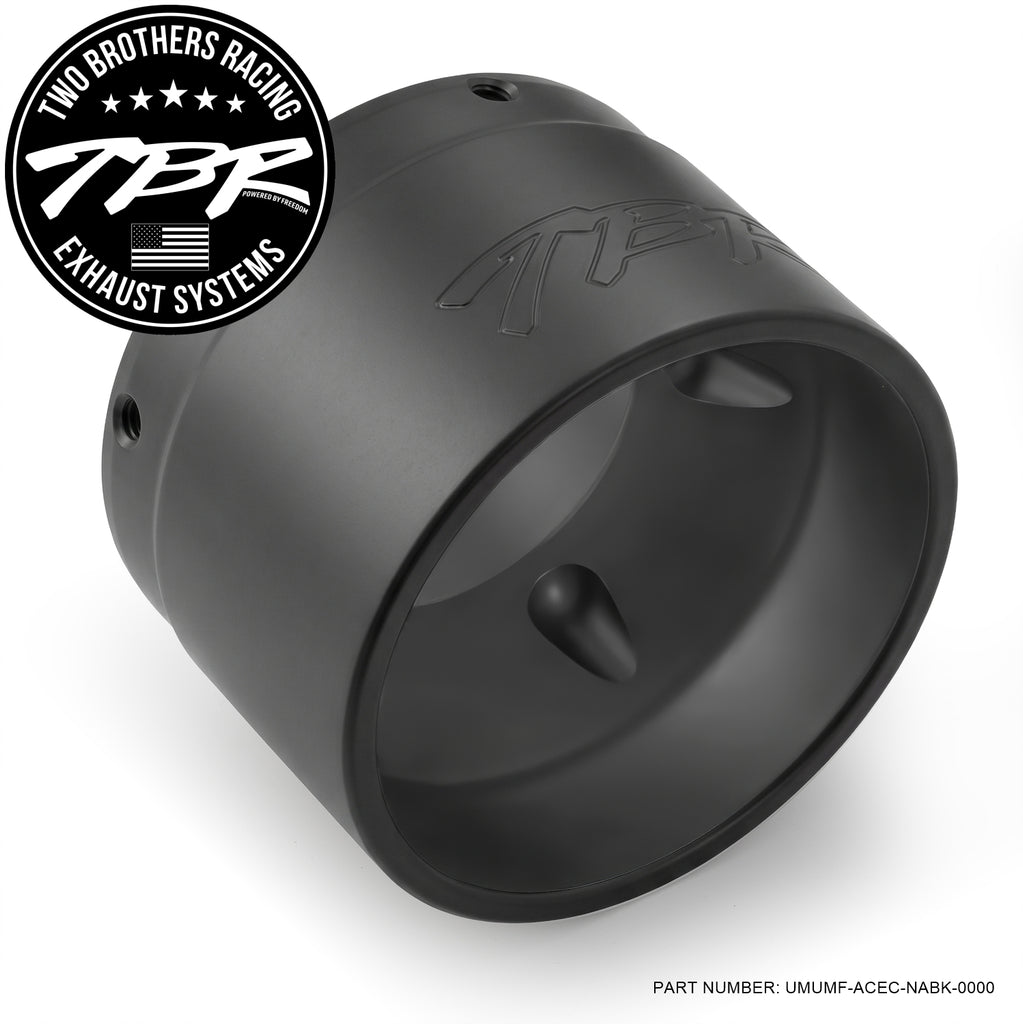 4" END-CAPS-ACCESSORIES FOR SLIP ONS - Two Brothers Racing