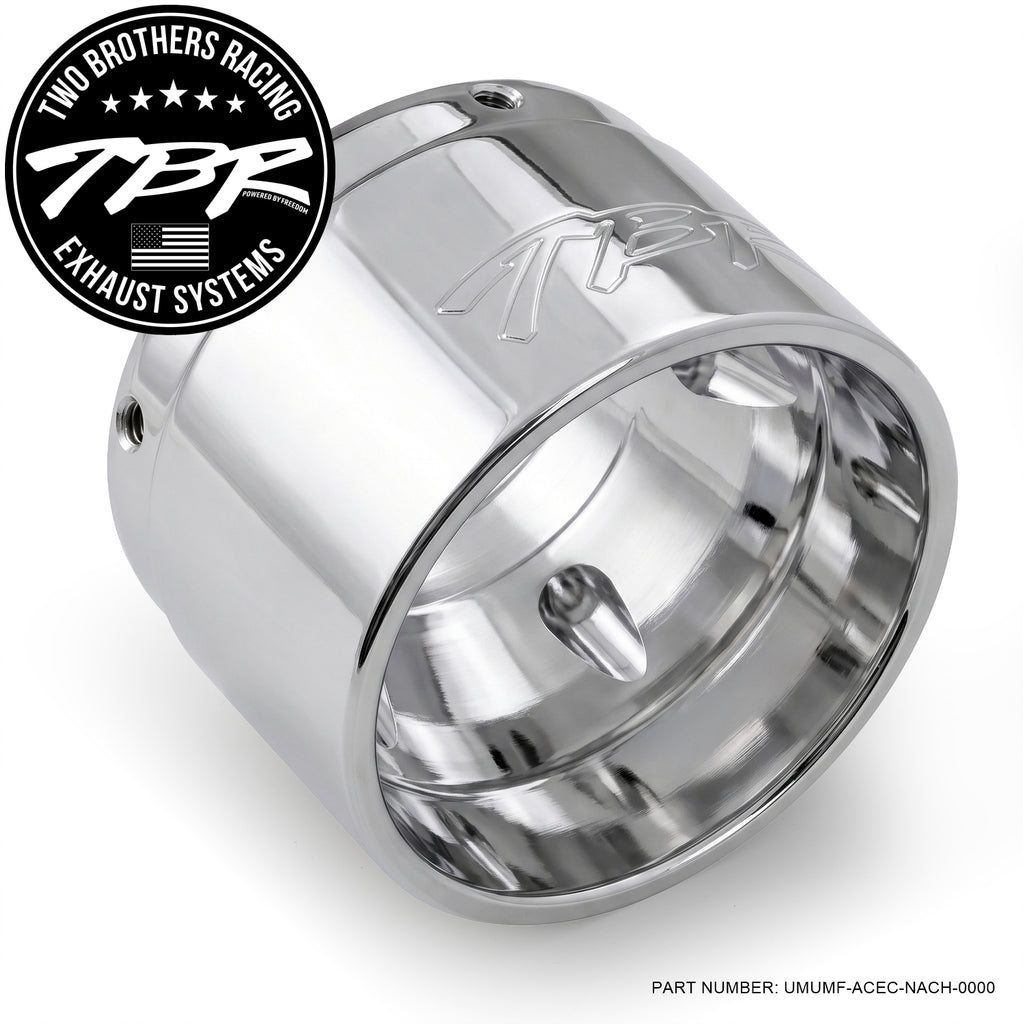4" END-CAPS-ACCESSORIES FOR SLIP ONS - Two Brothers Racing