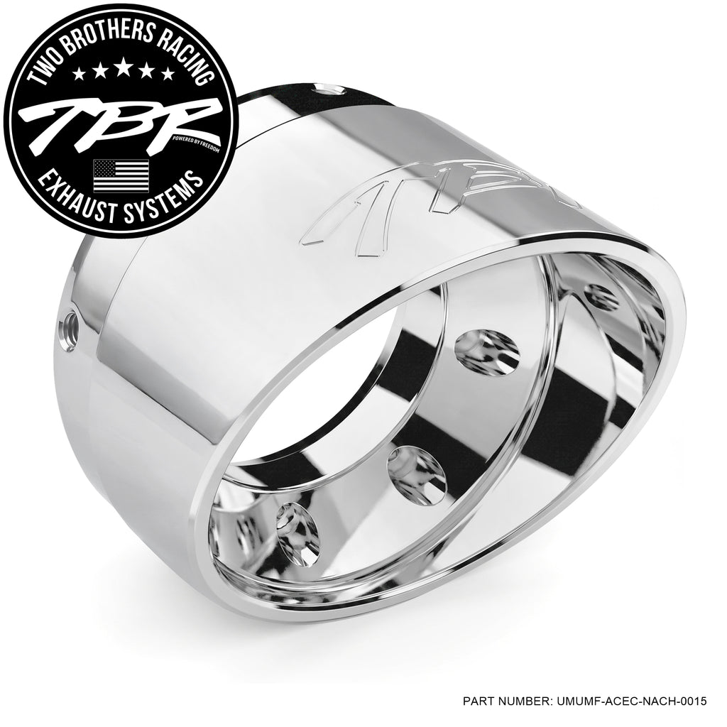 4.5" END-CAPS-ACCESSORIES FOR SLIP ONS - Two Brothers Racing
