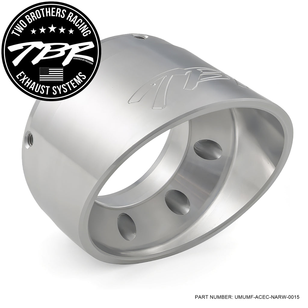 4.5" END-CAPS-ACCESSORIES FOR SLIP ONS - Two Brothers Racing