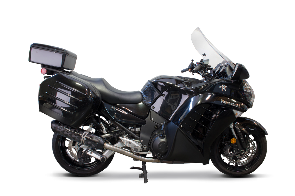 Kawasaki Concourse 14 (2008-2019) S1R Standard Carbon Slip-On - Part Number 005-1920405-S1 - Two Brothers Racing