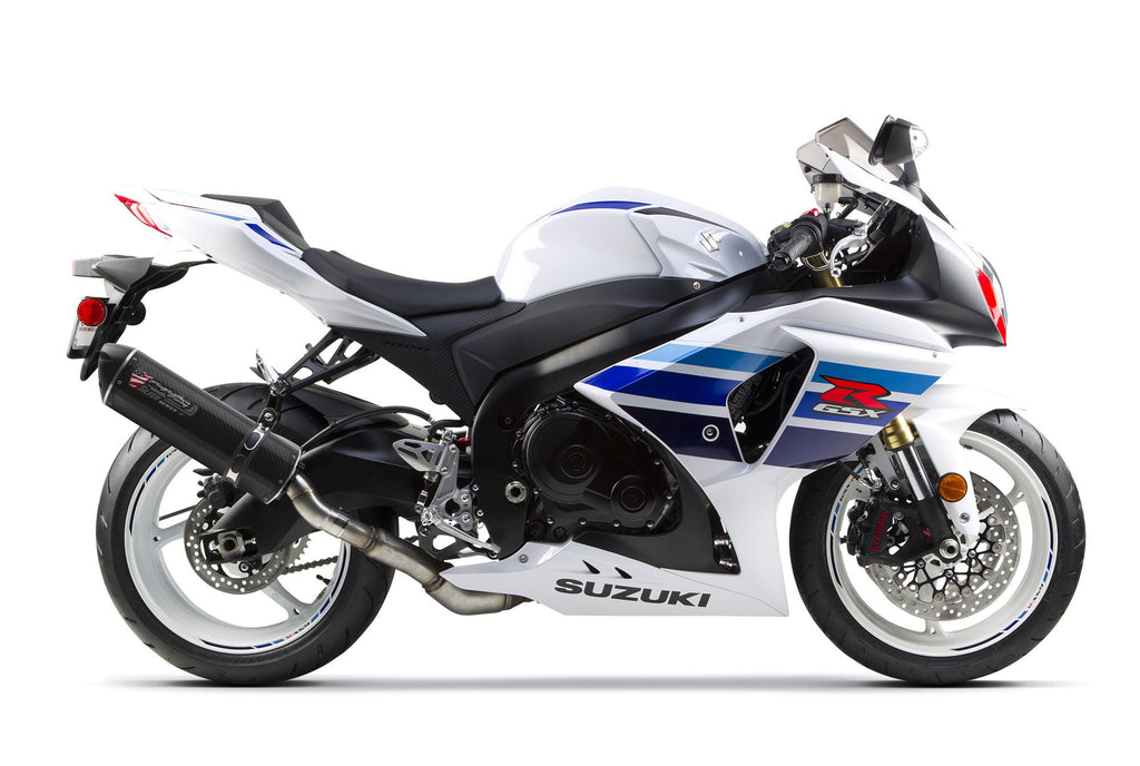 Suzuki GSX-R1000 (2012-2016) M2 Black Aluminum Slip-On - Part Number 005-3210406-S1B - Two Brothers Racing