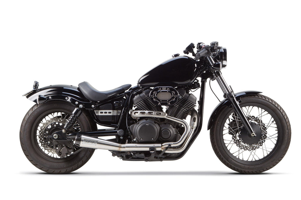 Yamaha Bolt / SCR 950 (2014+) Comp-S 2-into-1 Stainless Full System Exhaust - Part Number 005-3690199 - Two Brothers Racing