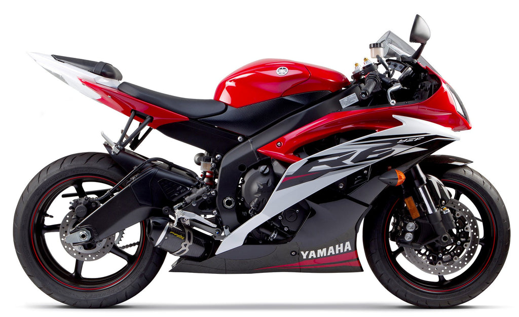 Yamaha R6 (2008-2020) S1R 3K Black Carbon Full System - Part Number 005-4060105-S1B - Two Brothers Racing