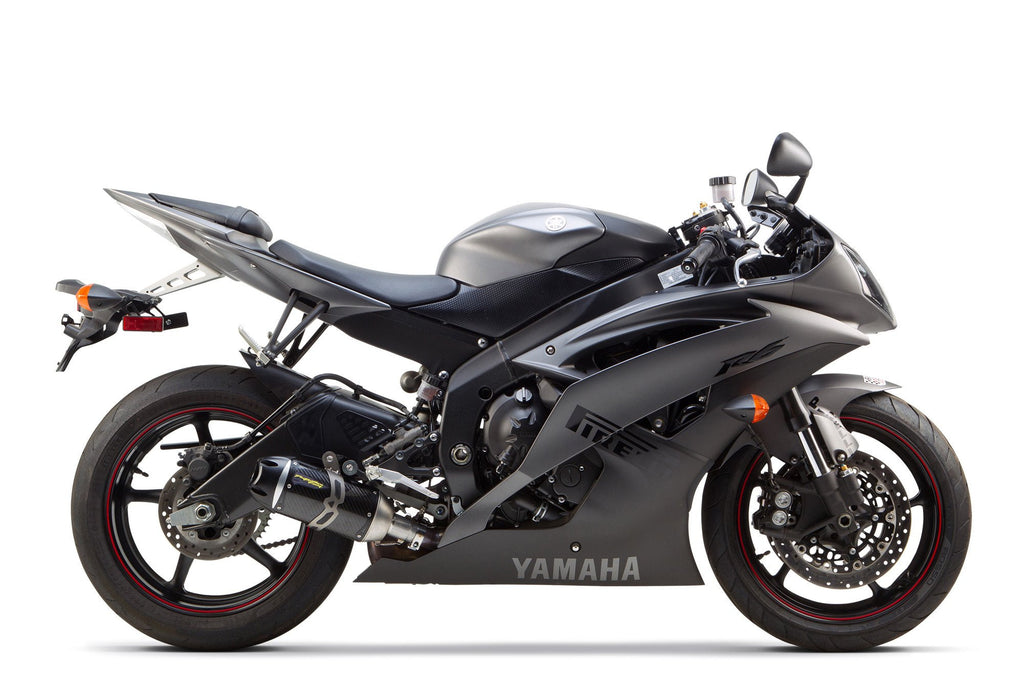 Yamaha R6 (2006-2018) S1R Standard Carbon Slip-On - Part Number 005-3850405-S1 - Two Brothers Racing