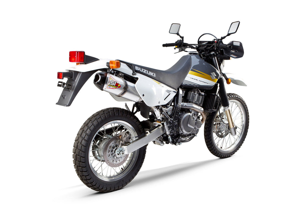 Suzuki DR650 (1998-2015) S1R Black Aluminum Slip-On - Part Number 005-4190406-S1B - Two Brothers Racing