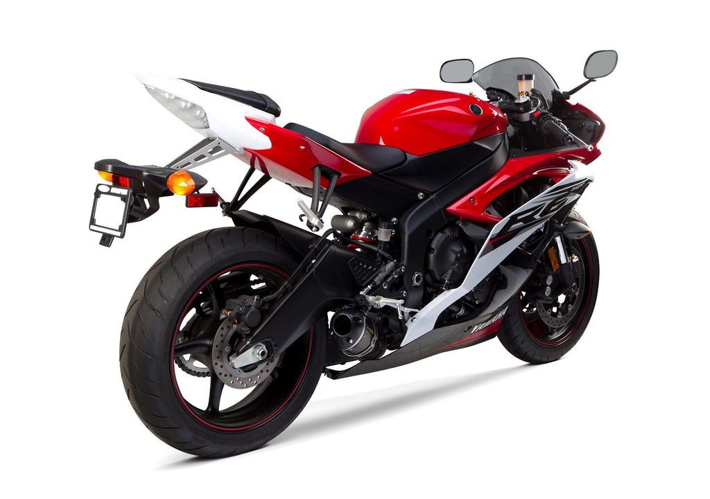 Yamaha R6 (2008-2020) S1R Black Aluminum Full System - Part Number 005-4060106-S1B - Two Brothers Racing