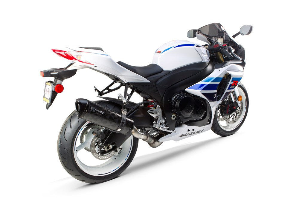 Suzuki GSX-R1000 (2012-2016) M2 Black Aluminum Slip-On - Part Number 005-3210406-S1B - Two Brothers Racing