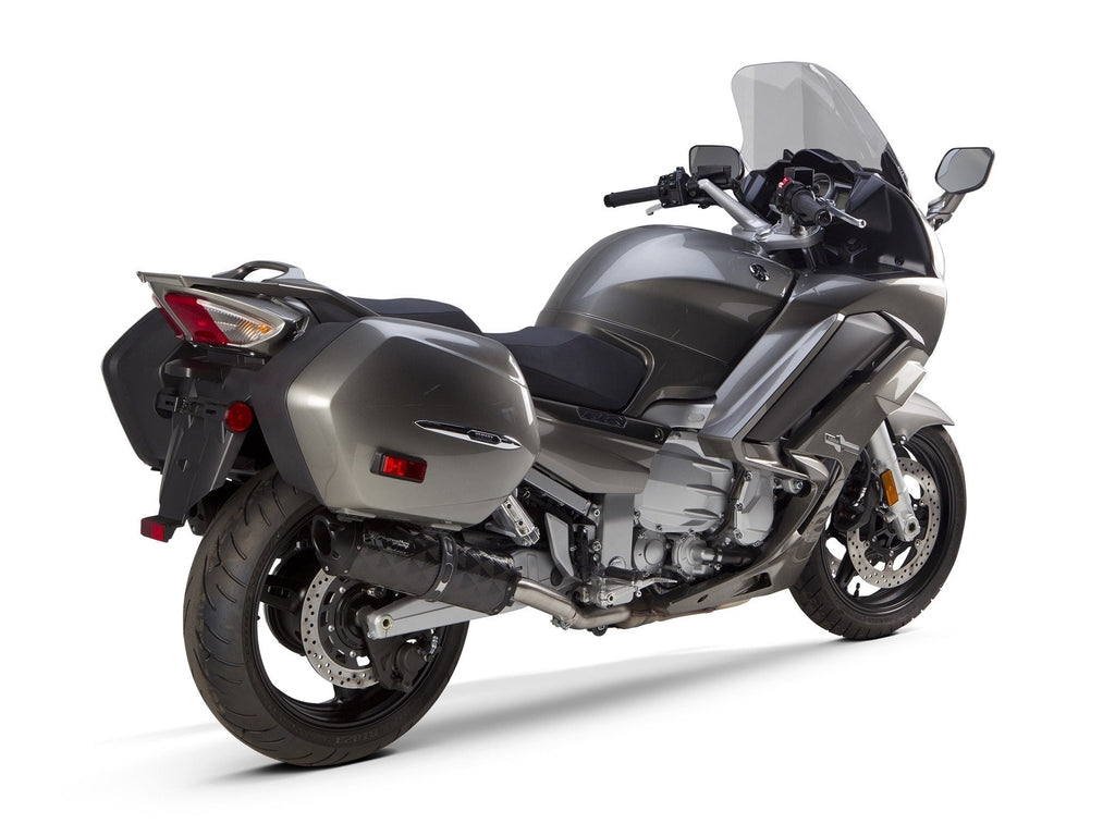 Yamaha FJR1300 (2006-2022) S1R Dual Black Aluminum Slip-On - Part Number 005-1560406-S1B - Two Brothers Racing