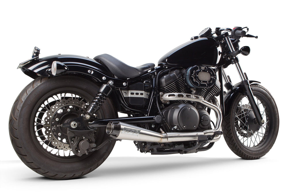 Yamaha Bolt / SCR 950 (2014+) Comp-S 2-into-1 Stainless Full System Exhaust - Part Number 005-3690199 - Two Brothers Racing