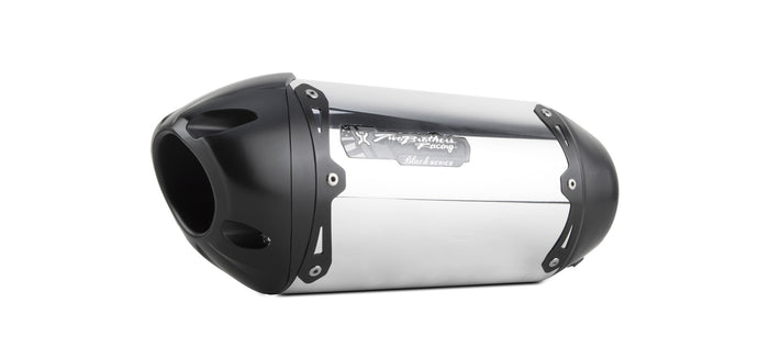 Kawasaki KLX250S/SF (2018-2025) / KLX300S/SM (2021-2025) Black Series Aluminum S1R Full System - Part Number 005-5070106-S1B - Two Brothers Racing