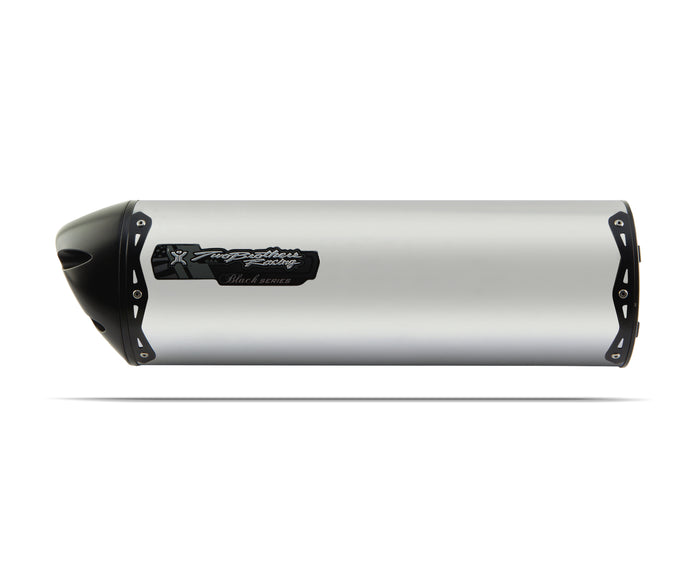 Yamaha FJR1300 (2006-2022) M2 Dual Black Titanium Slip-On - Part Number 005-1560408DM-B - Two Brothers Racing