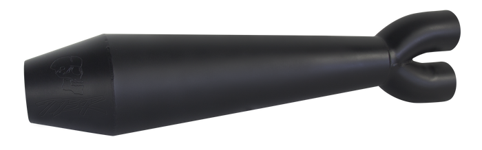 Harley Davidson Sportster (2014-2022) Megaphone Gen II 2-into-1 Ceramic Black Full System - Two Brothers Racing