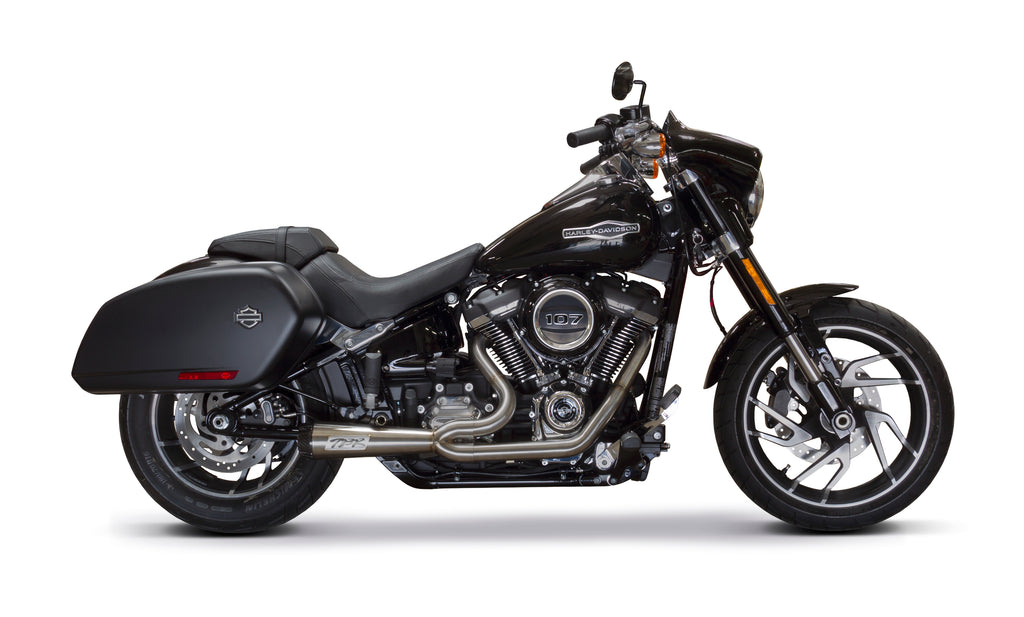 Harley Davidson Softail (2025+) Heritage/ST Comp-S 2-into-1 Ceramic Black - Part Number 005-5590199-BSG - Two Brothers Racing