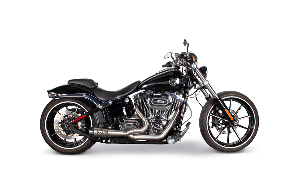 Harley Davidson Softail 2-into-1 Comp-S Full Exhaust System (2000-2017) - Two Brothers Racing