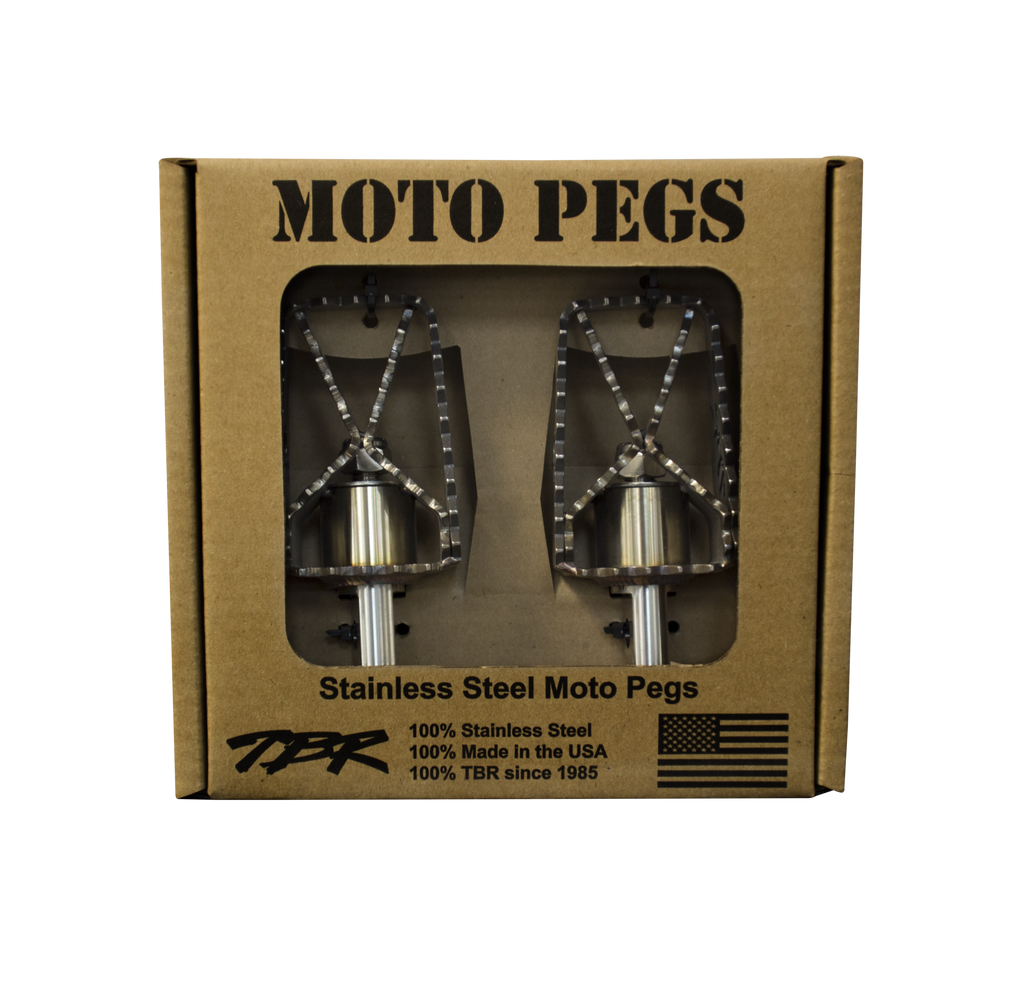 HD Dyna & Sportster Moto Footpegs - Two Brothers Racing