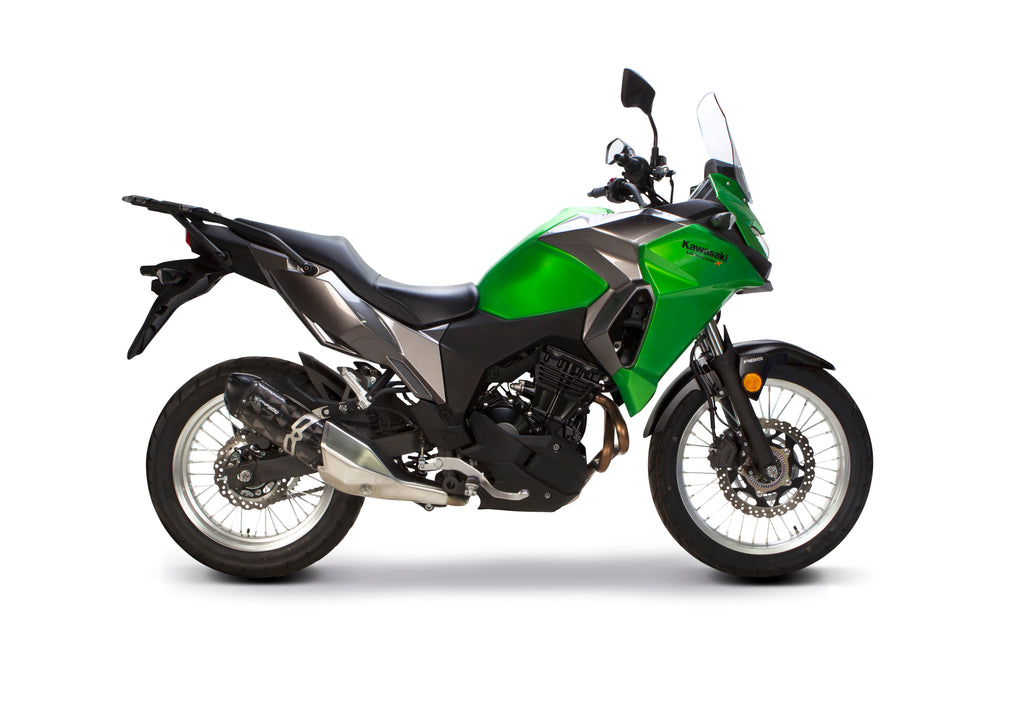 Kawasaki Versys X 300 (2017-25) S1R Standard Carbon Slip-On - Part Number 005-4840405-S1 - Two Brothers Racing
